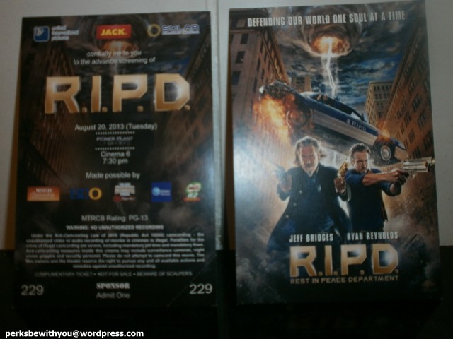  R.I.P.D.: Rest in Peace Department [DVD]